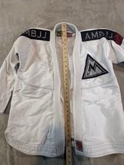Alex Martins Brazilian Jiu Jitsu Size A0 Martial Arts MMA White/Black