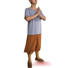 New Summer Buddhism Meditation Lohan T-shirt Monk Lay Unisex Cotton Tank Tops