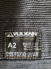 Men’s Vulkan The Real Jiu Jitsu Black Top Pro A2 Fight Wear 100% Cotton Jacket