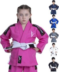 Brazilian BJJ Gi Jiu Jitsu Gi for Child Kids Gi Uniform Durable Pant & Jacket…