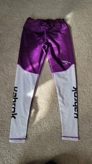Women’s Habrok Purple leggings size small no gi jiu jitsu gear 