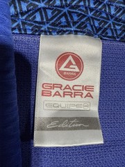 Gracie Barra Atleta A3 Blue Brazilian Jiu Jitsu BJJ Gi Kimono Pants Set EUC