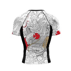 Men MMA Tracksuit Rashguard Jiu Jitsu BJJ Boxing Muay Thai Set