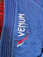 Venum A2 Elite Performance Light Jiujitsu Jacket Royal Blue Brazilian Design