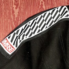 IMRSE Black Flow Fuji Kimono Black Pants 2 Piece Set Jiu Jitsu Adult Size A-1L