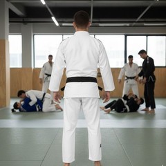 BJJ Gi for Men & Women – Brazilian Jiu Jitsu Preshrunk Martial Arts