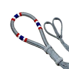 Mongkol Boxing Headband Handmade Color Sliver Gray Armbands Premium Prajiat Mua