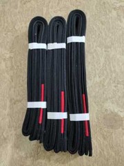 BJJ suit belts Black pearl weave bjj belts set of 3 belts A1, A2, A3.