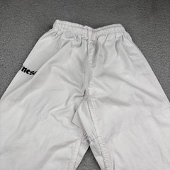 Gameness Air Gi Pants Youth 00 White Stretch Ripstop Jiu Jitsu MMA (Pants Only)