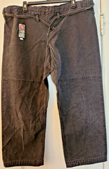 Vintage Early 2000s Atama Gi Kimono Pants -Black- A3 -Made In Brazil -Kanji Tag