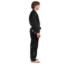 Fuji Ultra Lite Lightweight Mens Brazilian Jiu-Jitsu BJJ Gi – Black w/ Yellow