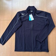 Mizuno Tracksuit Set Black White Men L Jacket Pants Quick Dry New Tags Japan