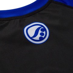 Shoyoroll Azure Competitor Rash Guard LS & Training Fitted Shorts BJJ Jiu Jitsu