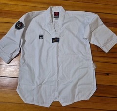 Mooto Taekwondo Uniform Top White Collar Martial Arts Dobok Jacket Size 150 (1)