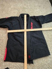 Elite Sports BJJ Gi Womens F3 Black Red Jiu-Jitsu Kimono Jacket Pants