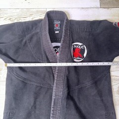 Caique Jiu Jitsu Youth Gi Embroidered Lightweight Black Size M3