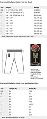 ProForce Gladiator Demo Karate Pants II with stripes