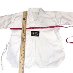 Professional Authentic Martial Arts Uniform Taekwondo Halloween Costume 000/110
