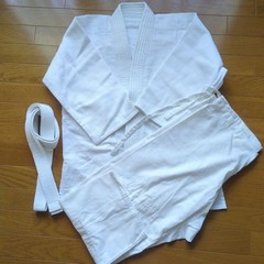 Japanese Judo Gi Uniform Top And Bottom Set White Kusakura