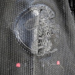 Future Kimonos BJJ Gi Top Black Hybrid Mens A3 Limited Edition Embroidered RARE
