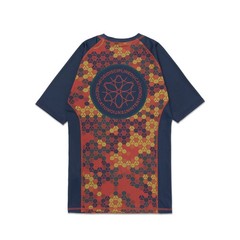 A&p X Fitted X Sig Zane Ip Ss Rashguard Blue & Short Set Bjj No Gi Uniform