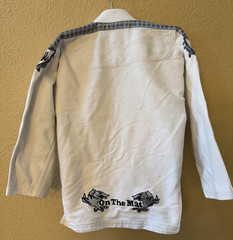Elite & On the Mat Martial Arts Jiu Jitsu BJJ GI Black White Uniform C1 Child