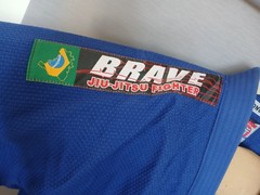 Isami JJ-410 Brazilian Jiu-Jitsu Gi/JJ-402 Pant Size A6 Blue Doubleweave JAPAN