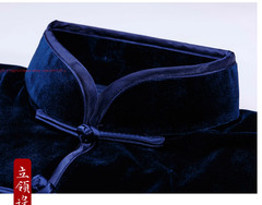 Fall Winter Unisex Tai chi Uniforms Korean velvet Kung fu Martial arts Suit Warm