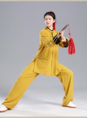 Tai Chi Clothes Wushu Clothing Kung Fu Dress Martial Art Uniform Spring Summer