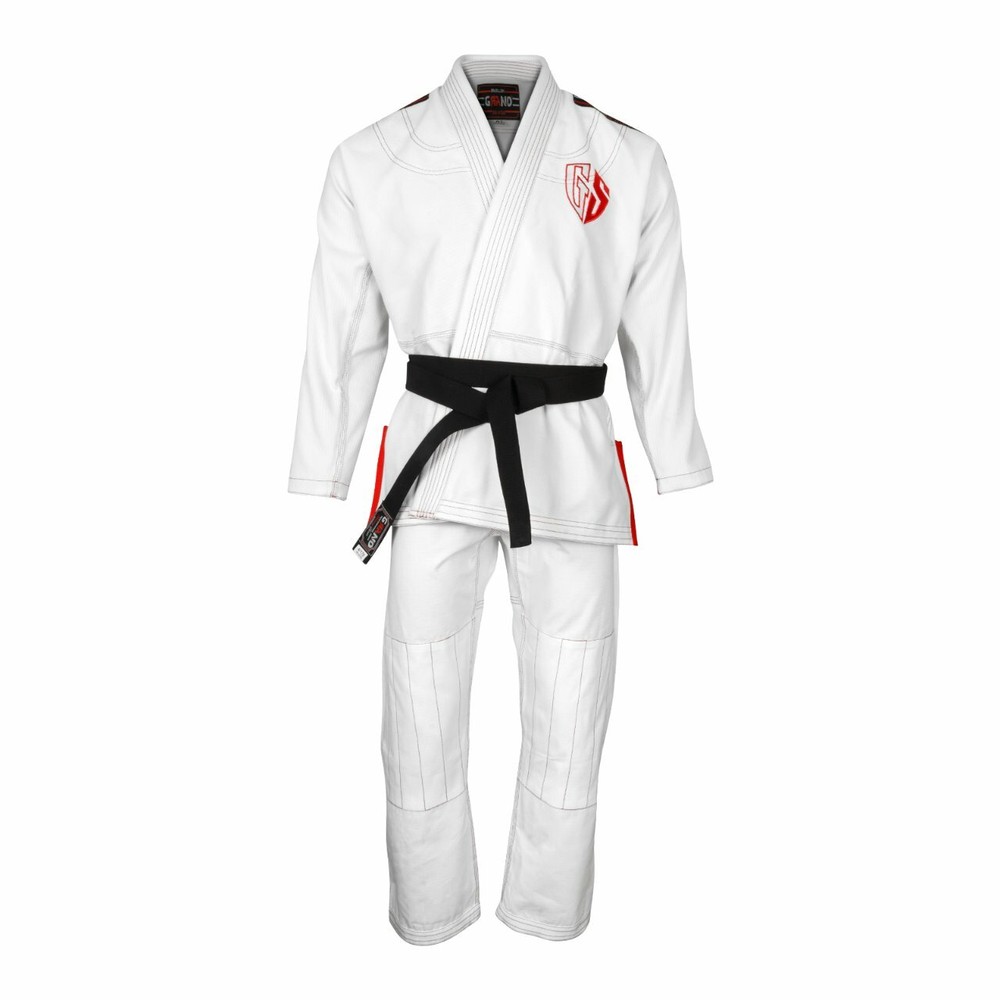 Grand Sports Mens Nova Absolute BJJ Gi IBJJF Jiu Jitsu Suit Uniform Adult White