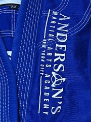 Clark Gracie Gi Blue Men A0 Martial Arts Top & Bottom @Krack