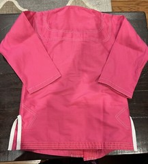 Vector Sports Kids Brazilian Jiu Jitsu BJJ Gear Up, Pink Jacket New! No Belt