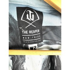 War Tribe The Reaper Jiu Jitsu Gi Jacket Grey W2 Women BJJ Kimono Top Honeycomb