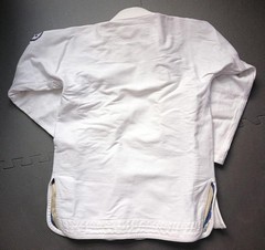 SCRAMBLE WAVE A1 White Judo Gi