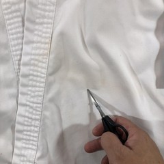Gracie Jiu-Jitsu Official Gi Set 1/140 Boys White Jacket Pants 100% Cotton BJJ