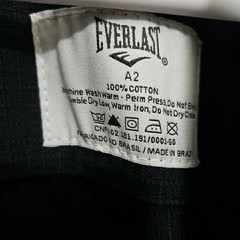 Everlast Martial Arts Gi Kimono Sz A2 Black Jacket