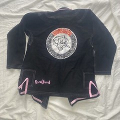 Woman’s Break Point BP Jiu-Jitsu Gi Langsang Patch On Back Size F3