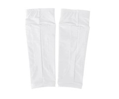 KPNP Taekwondo Black Label Shin Guard, White / Tracking