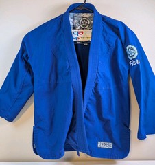 Flow Kimonos Adult Size A3H Blus Brazilian Jiu-Jitsu Martial Arts Air 6.0