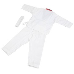 Kids Taekwondo Uniform Soft Cotton Polyester Breathable For Martial Arts GQBK
