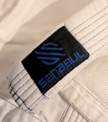 Sanabul Essential BJJ Jiu Jitsu Gi White Adult Size A0 MMA