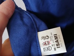 Isami JJ-410 Brazilian Jiu-Jitsu Gi/JJ-402 Pant Size A6 Blue Doubleweave JAPAN