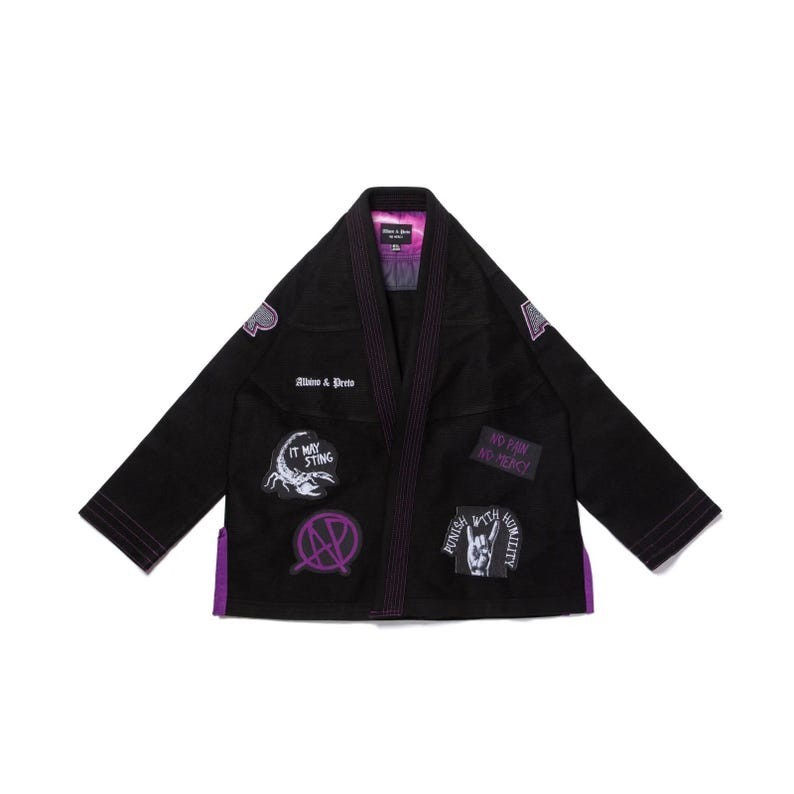 Albino And Preto Batch 85 No Mercy BJJ Gi Jiu-Jitsu Kimono 450GSM in All Sizes