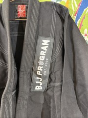 Break Point Jiu-Jitsu Gi Black Kimono Adult Size A1L BJJ Program Top + Pants