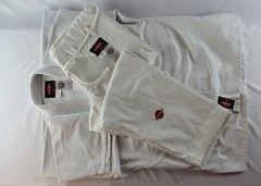 KANKU NEW White Jiu jitsu uniform, 550 gram Pearl Weave, Bjj gi for Adult, Kids