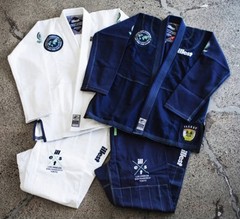 New Best Selling Top Quality SYR Kimono BJJ Gi Available in Navy Blue and White