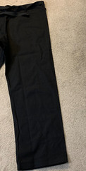 Ronin Gi Brazilian Jiu Jitsu Pants Only Size 6/190 Black Red Martial Art MMA