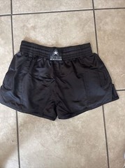 Anthem Athletics Fighting Training Shorts-Black Gray-String Tie-Men’s Large NWOT