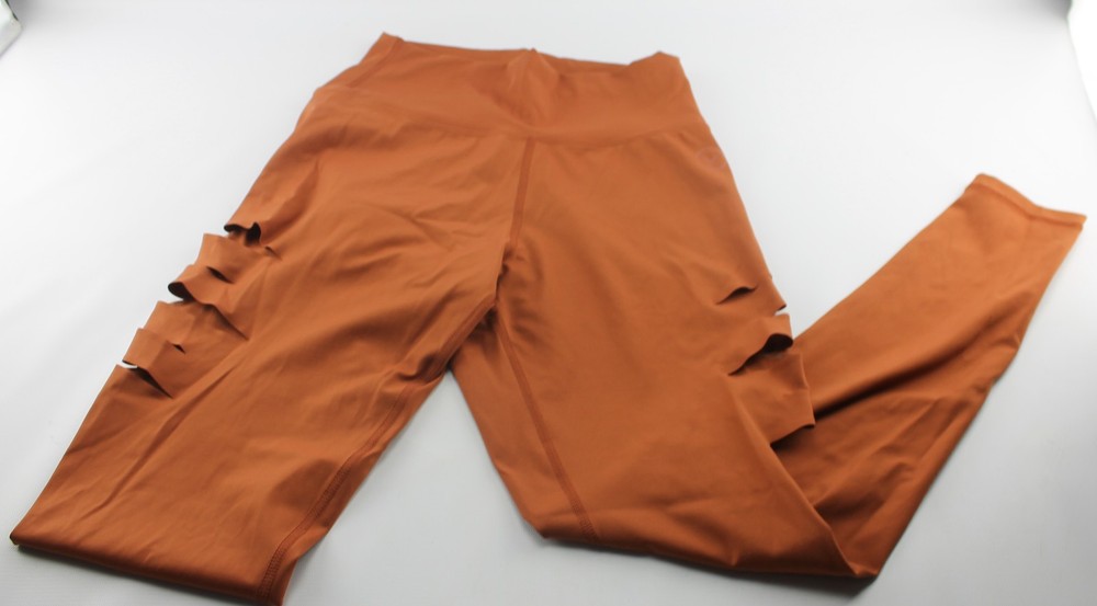 Virus Leggings Orange Women’s Size Small Workout Clothing