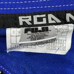 Renzo Gracie Academy New Hampshire Jiu Jitsu BJJ Blue GI Jacket Top Youth C0